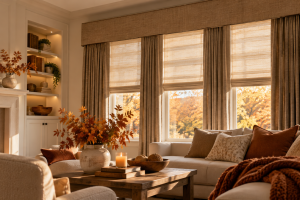 fall window treatments